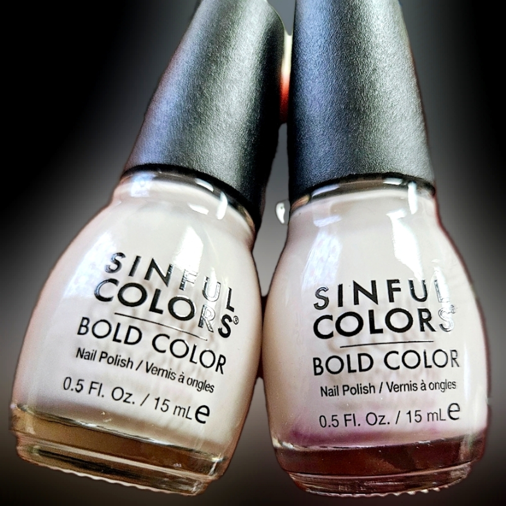 NWT 》2×《 SINFUL COLORS BOLD COLORS: SPRING FLING!